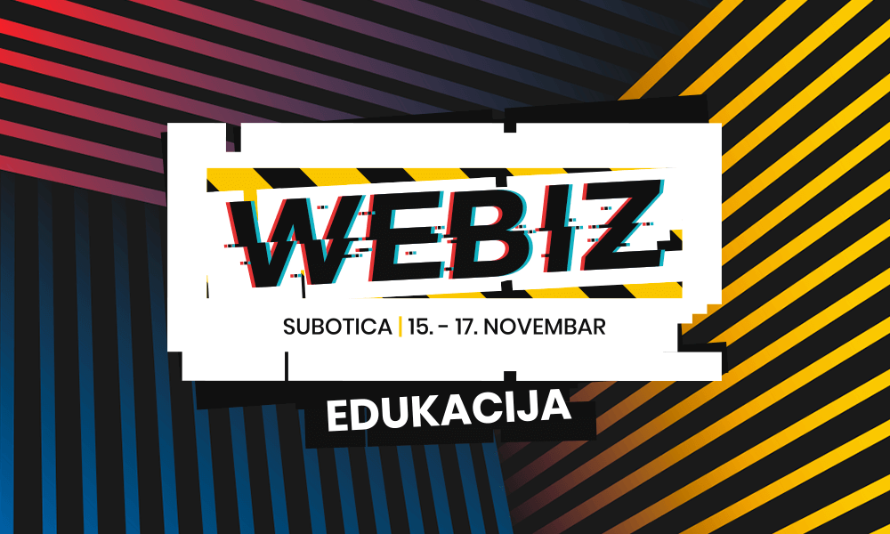Webiz edukacija: Subotica u novembru tradicionalno postaje centar učenja o digitalnom marketingu!