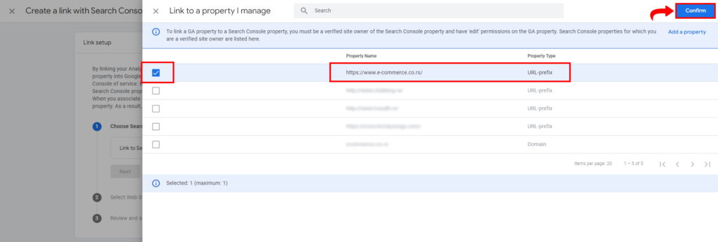 Uputstvo za spajanje Google Analytics 4 sa Google Seach Console