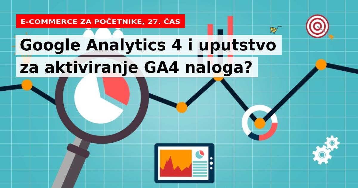 Čas 27: Uputstvo za aktiviranje GA4 naloga!