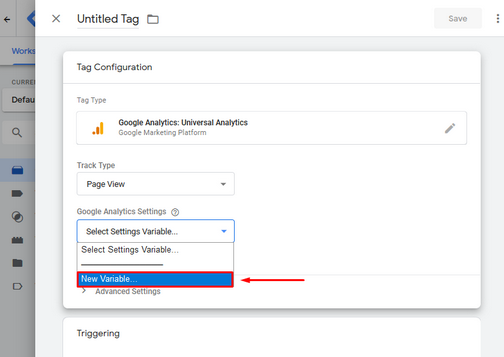 GTM - Google Tag Manager - Tutorijal - Tags - New variables