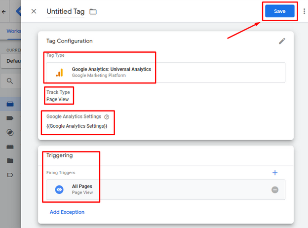 GTM - Google Tag Manager - Tutorijal - Tags - Save New Tag
