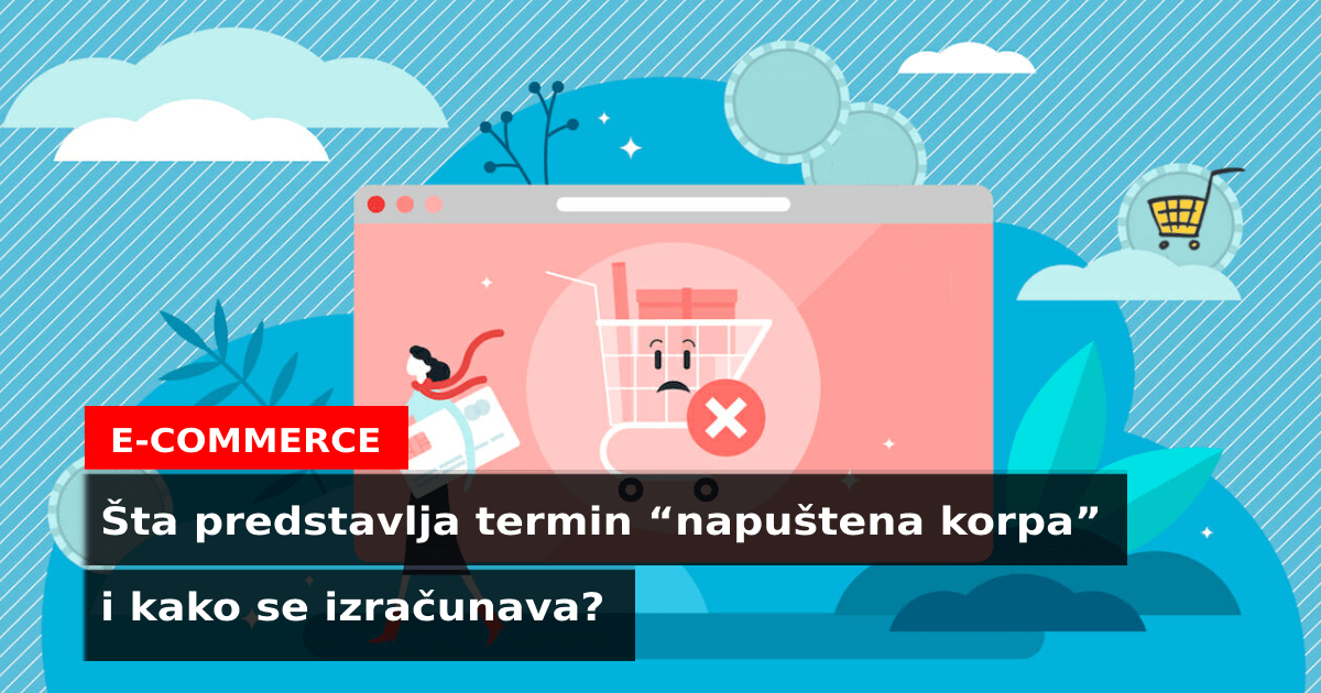 Šta predstavlja termin “napuštena korpa” i kako se izračunava?