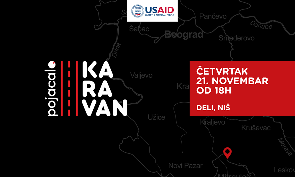 Prvi Pojačalo Karavan stiže u Niš!